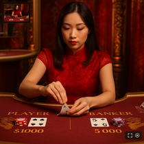 SambaSlots - Baccarat en Direct - Croupier en Direct Evolution Gaming