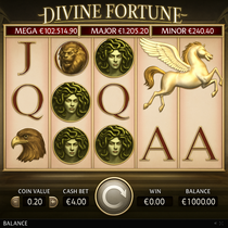 SambaSlots - Machine à Sous Divine Fortune - Jeu de Jackpot NetEnt